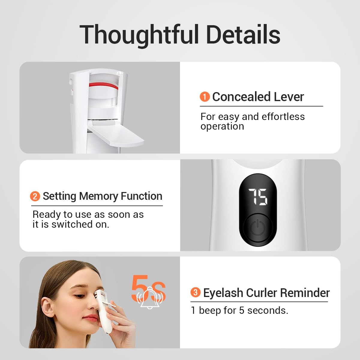 Heated Eyelash Curler | Electrical & Rechargeable