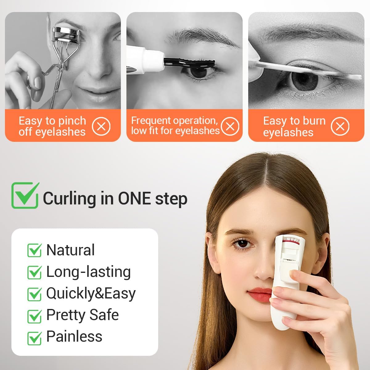 Heated Eyelash Curler | Electrical & Rechargeable