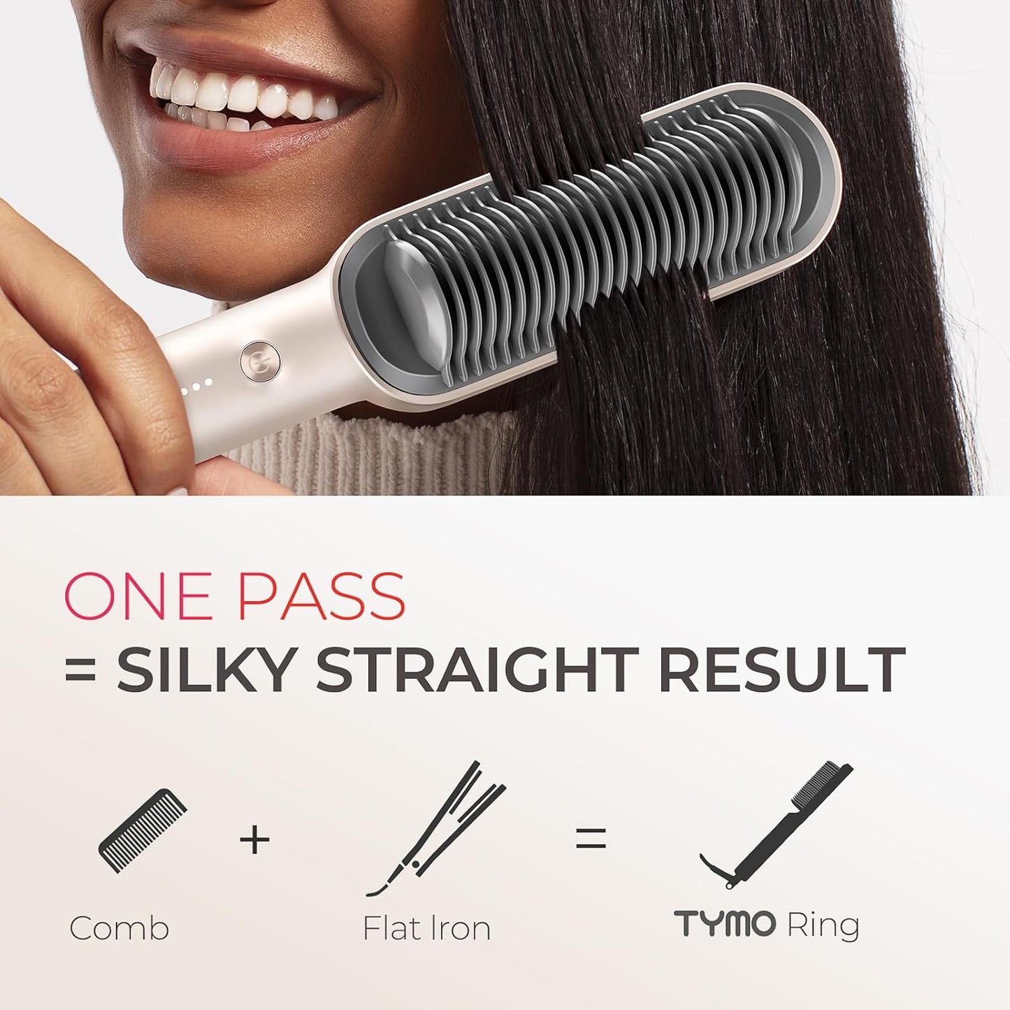 Hair Straightening Comb | Fast Straightening