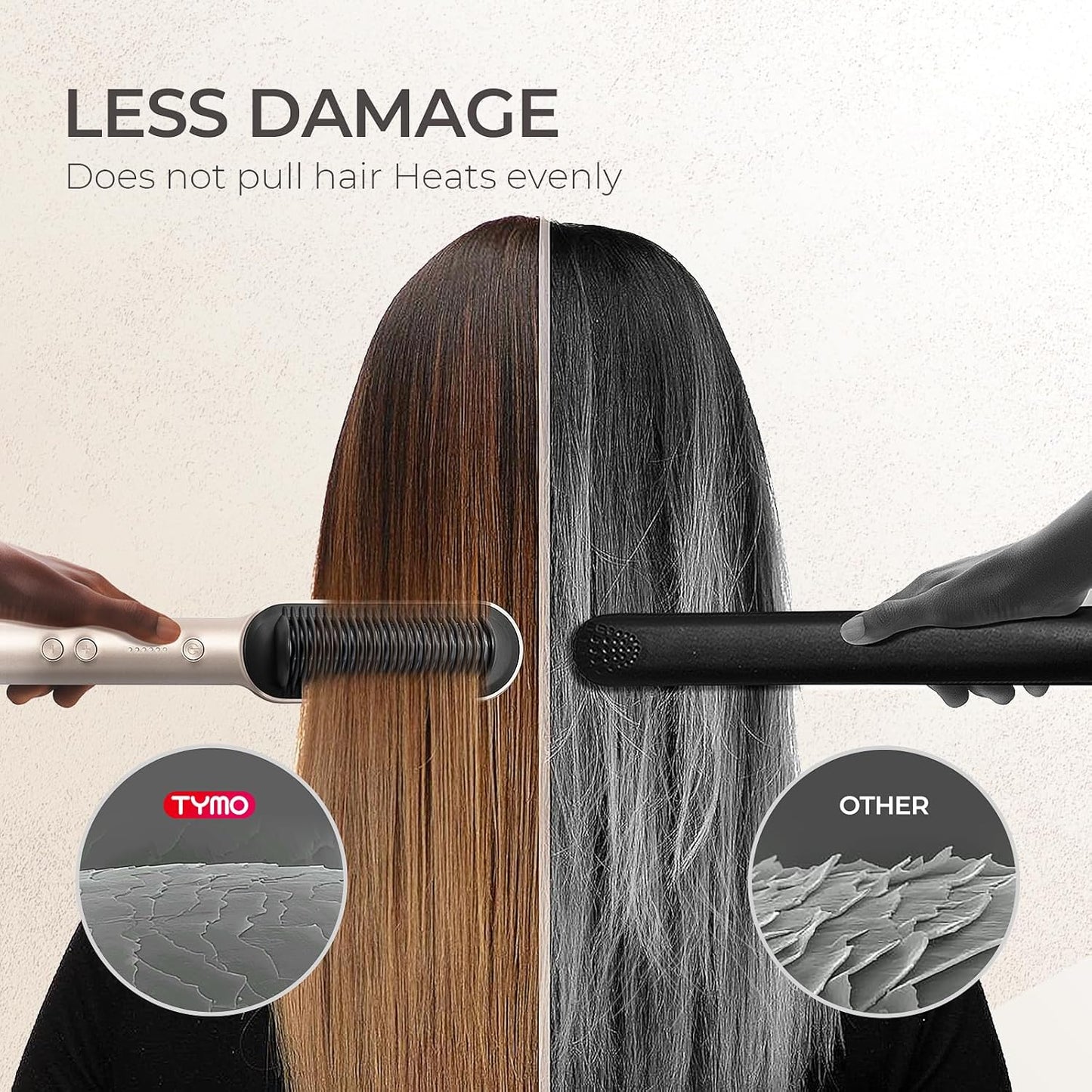 Hair Straightening Comb | Fast Straightening